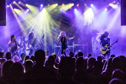The Swiss women Metalband Burning Witches live