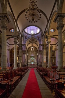 Interior with chancel