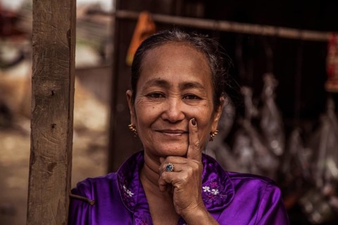 Local woman