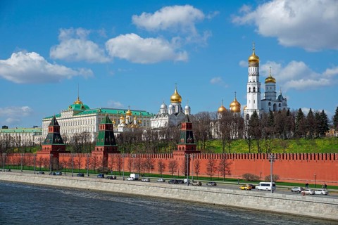 Moscow Kremlin with Cathedral of the Dormition