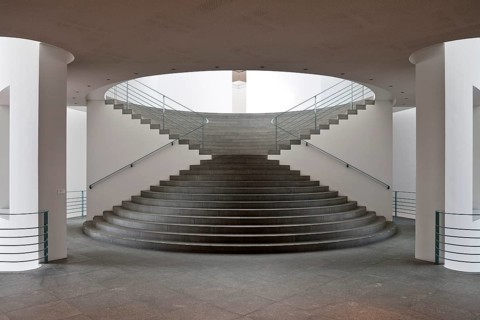 Staircase in the art museum Bonn