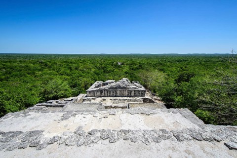 Mayan city of Calakmul