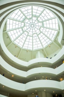 Skylight in the Guggenheim Museum