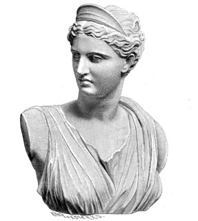 Marble statue of Artemis