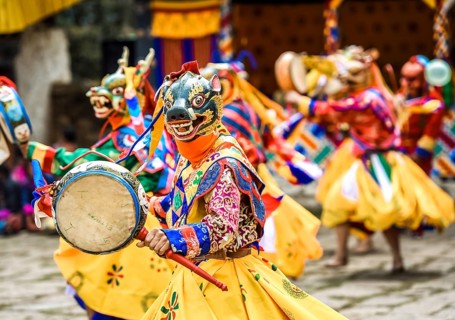 Dancer at Mask Dance