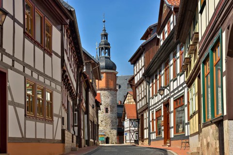 Niedergasse with Saigerturm