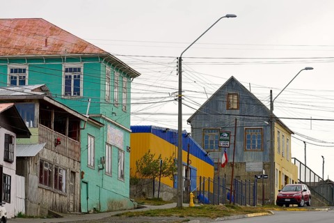 Typical row of houses