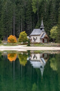 Chapel at Lake Prags