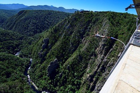 Bungee Jumping at Bloukrans Bridge