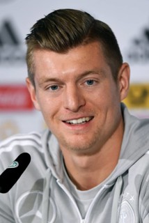 Press conference with Toni Kroos (Real Madrid) in front of the friendly against Spain