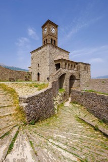 Clock tower on fortress