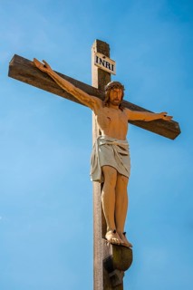 Kalvarienberg with Christ on the Cross