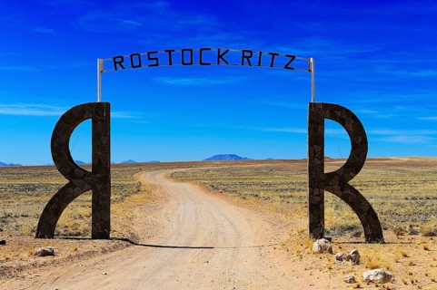 Entrance to the private lodge Rostock Ritz