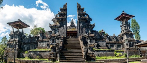 Entrance to a side temple