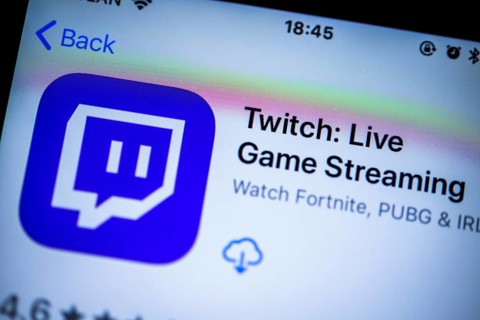 Twitch App in the Apple App Store