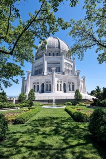 Sacral building The Bahai House of Worship