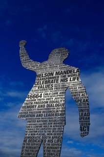 Voting Line sculpture by Anthony Harris