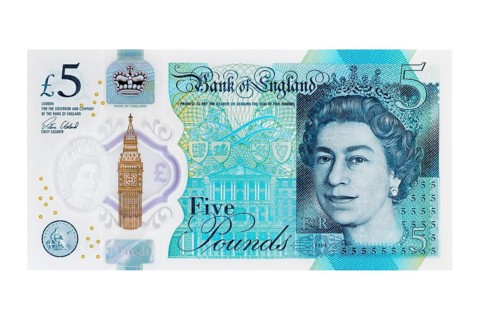 New five pound note