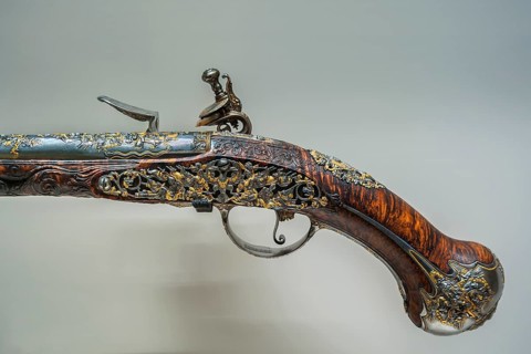 Flintlock Pistol of Elector Johann Wilhelm von der Pfalz