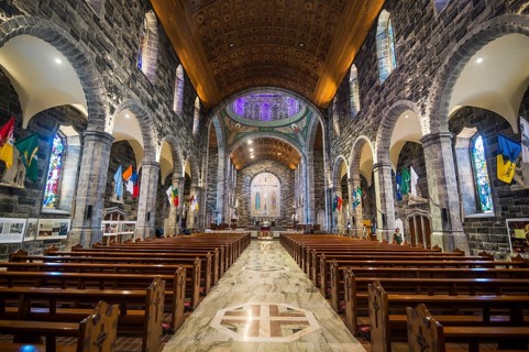 Interior of the Galway cathedral