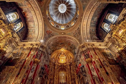 Interior with altar