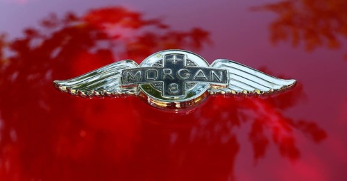 Type plate Oldtimer Morgan Plus 8