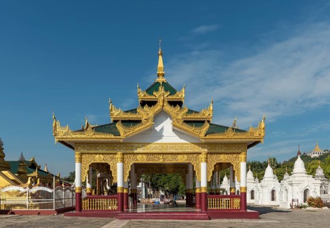 Pavilion at Kuthodaw Pagoda