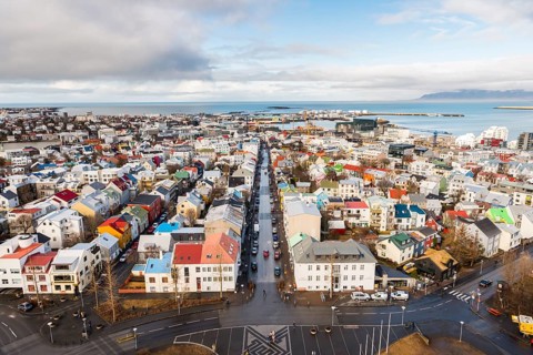 Streets and houses