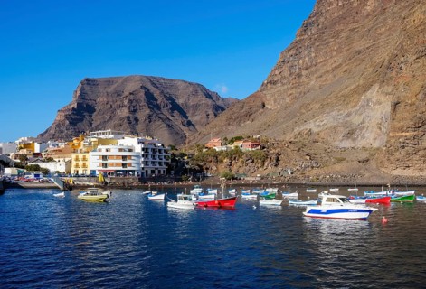 Fishing boats in the port