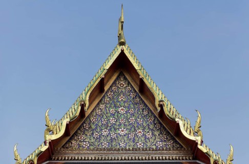 Gable mosaic