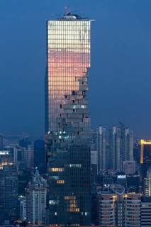 View from Lebua State Tower to Mahanakhon Tower