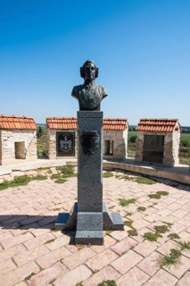 Munchhausen monument in the Bender fortress