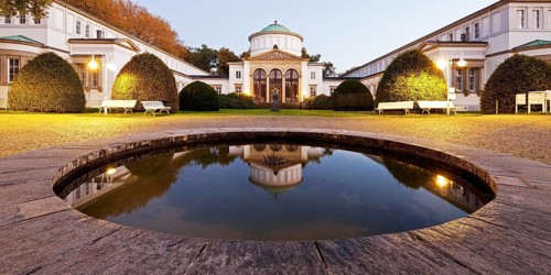 Badehaus I in the blue hour