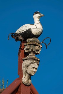 Decorated gable