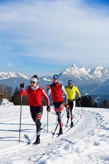 Cross-country skiers