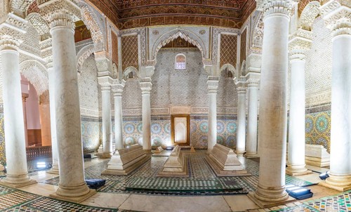 Ornate mausoleum