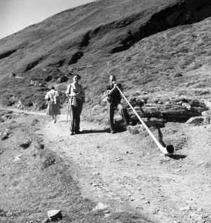 Alphorn blowers ca. 1950