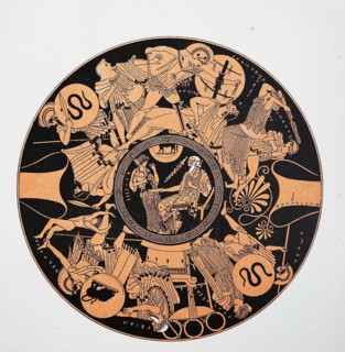 A Greek vase