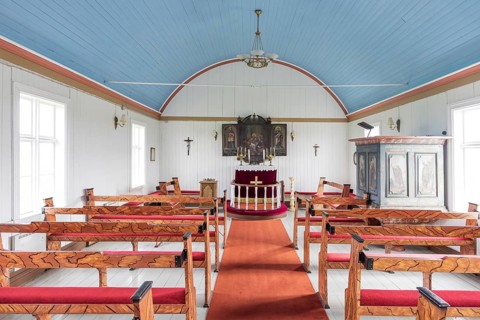 Inside view church