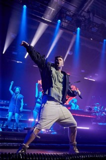 Rapper Marteria in concert