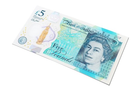 New five pound note