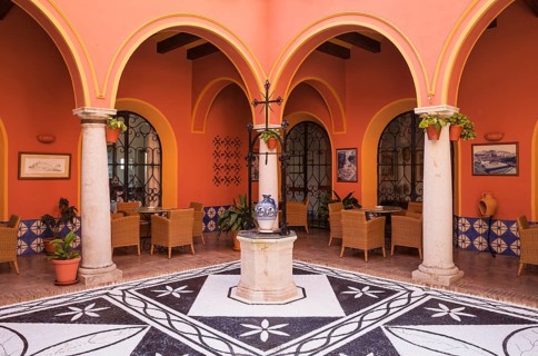 Patio of the Parador