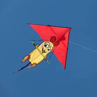 Kite with the Show with the mouse figure