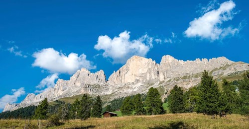 Western wall of the Rosengarten Group