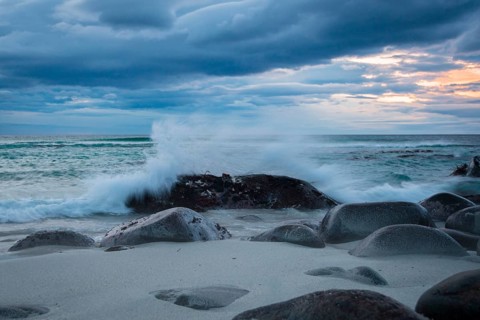 Rocks on the beach