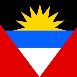 Official national flag of Antigua and Barbuda