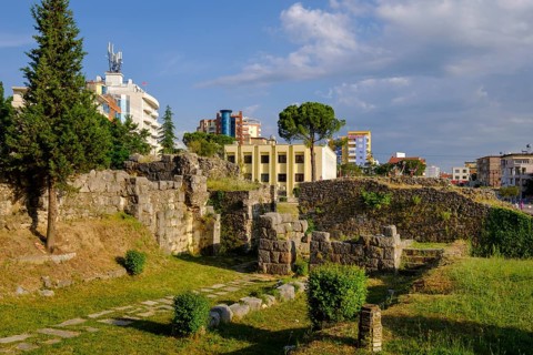 Ruins of ancient Lissos