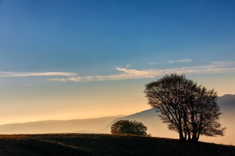 Sunset at Mont Saleve