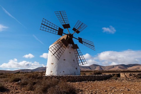 Typical windmill