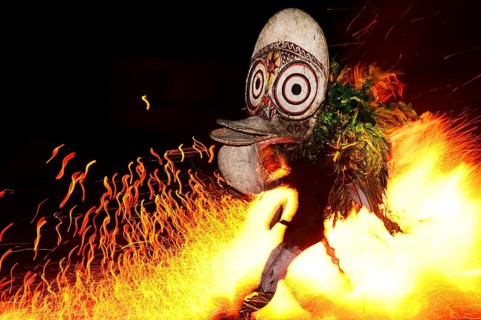 Baining Fire Dance